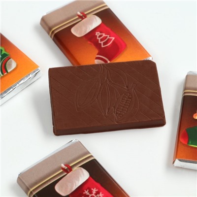 Шоколад молочный «Уютного Нового года», 12 г × 4 шт.