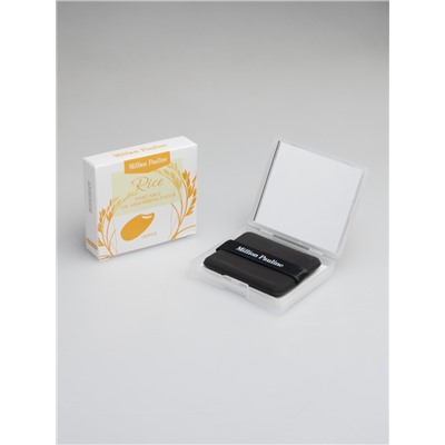 Матирующий салфетки против жирного блеска в футляре с зеркалом, Рис, 100 шт.