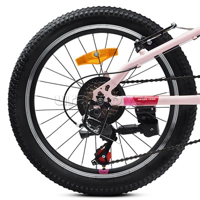 Велосипед 20" Rocket Crux 1.0 , цвет розовый, размер 11"