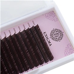 Enigma Ресницы на ленте Микс 16 линий 6-13 мм, C, 0,085 мм, черный 11754