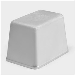 Форма для выпечки хлеба, 1 л, 14,5×10×10 см, Л-11, литой алюминий