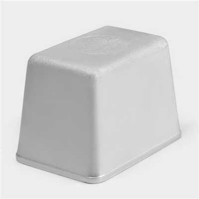 Форма для выпечки хлеба, 1 л, 14,5×10×10 см, Л-11, литой алюминий
