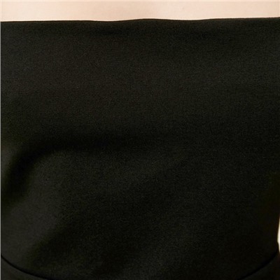 Платье женское мини с квадратным вырезом MIST, размер 50, цвет чёрный