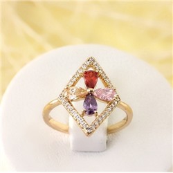 Кольцо позолота Н01-6815р размер 16