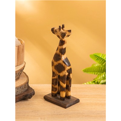 Сувенир «Жирафик», 8×5×20 см, дерево, коричневый