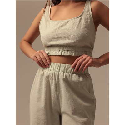 Брюки домашние женские SL HOME Linen, размер 48-50