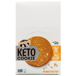Lenny & Larry's, KETO COOKIE, Peanut Butter, 12 Cookies, 1.6 oz (45 g) Each