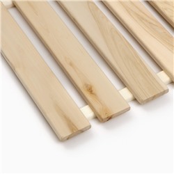 Трапик для бани и сауны, 103×49×3 см, деревянный