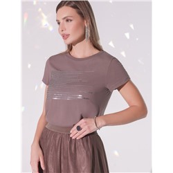 VILATTE Футболка D49.135