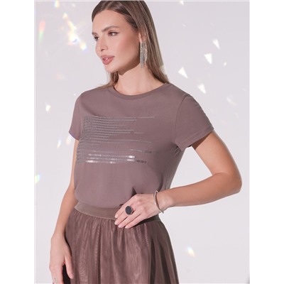 VILATTE Футболка D49.135