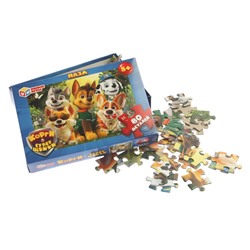 Пазлы 80 "Корги & Суперщенки"