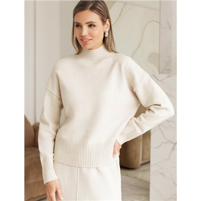 Джемпер из пряжи с кашемиром