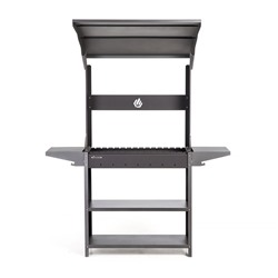 Мангал Professional Standart Roof PSR3000, 158.2×102.6×201 см, 3 мм, полки, с крышей