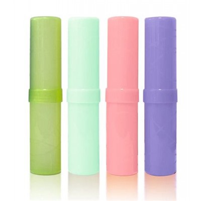 Пенал-тубус пластиковый 40х200 мм  ПТП-1 НЕЖНЫЙ МИКС Пчелка