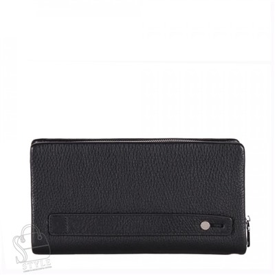 Клатч мужской кожаный 901H black Heanbag