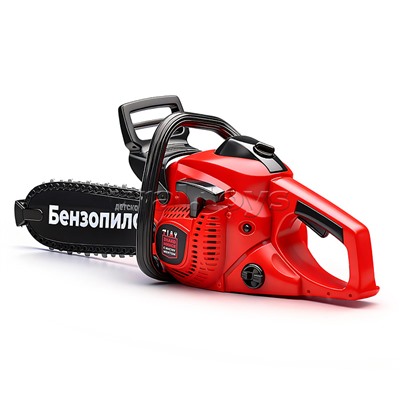 Детская бензопила, звуковые эффекты, работает от батареек, в коробке