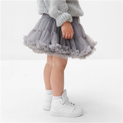 Юбка пышная KAFTAN размер 30 (98-104 см), серая