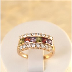 Кольцо позолота  Н01-13848 размер 17 17,5 18 19