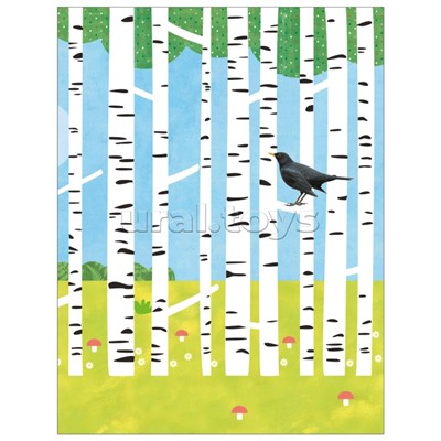 Фотонаклейки. В лесу