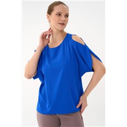 Блузка Аура (синий)