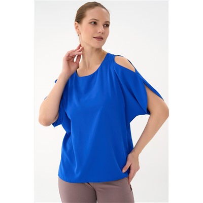 Блузка Аура (синий)