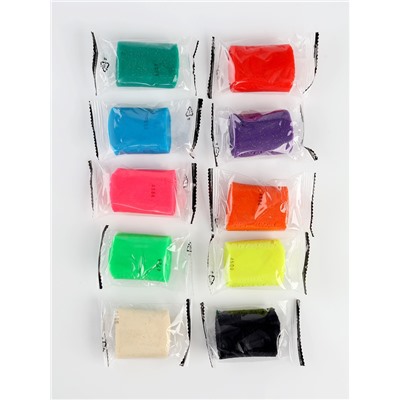 Тесто-пластилин, 10 цветов