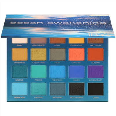 IBY Beauty, Eyeshadow Palette, Ocean Awakening, 0.7 oz (20 g)