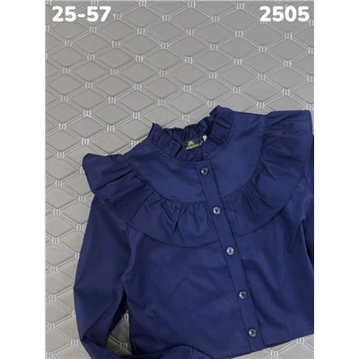 Блузка B2505 синий