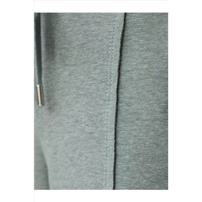 Брюки прямые из премиального футера двухнитки с эластаном VILATTE, 1228031