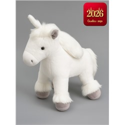 Мягкая игрушка «Лошадка» белая, 40 см