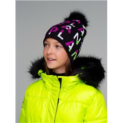 Шапка трикотажная для девочек