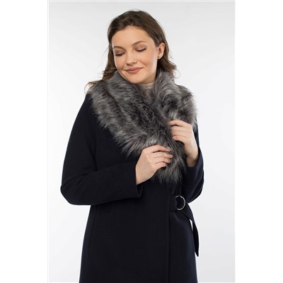 02-2579 Пальто женское утепленное