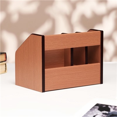 УЦЕНКА Органайзер 5 секций, с выдвижным ящиком, 21*15*13см
