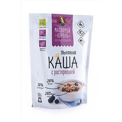 Каша льняная с расторопшей дой-пак 300г ЭКОПРОДУКТЫ, 1189788