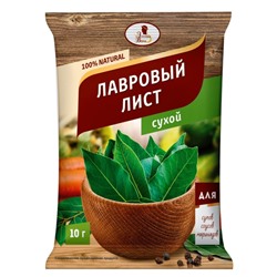 Приправа Лавровый лист ЭВ NATUREL , 10 г