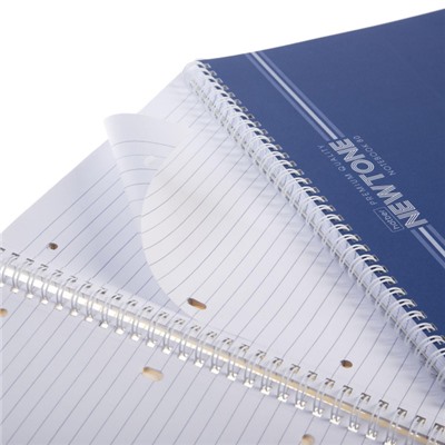 Тетрадь А4  80л линия на спирали "NEWtone PASTEL Чернильное небо" перфорация на отрыв (090630) 05061 Хатбер