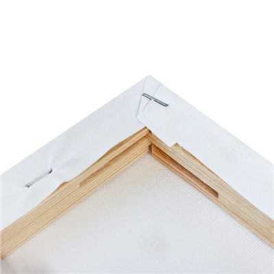 Холст на подрамнике, хлопок 100%, 1.6×70×90 см, акриловый грунт, мелкозернистый, 280 г/м²