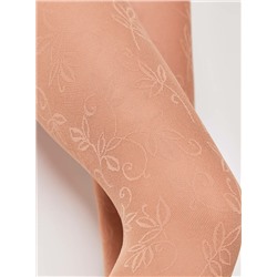 Колготки детские CONTE KETTY Эластичные колготки с ажурным цветочным рисунком