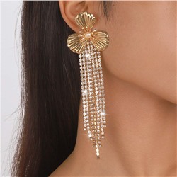 Акц -12% Серьги длинные на гвоздиках арт. 13 1438 (id 266704)