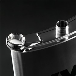 Фляжка ГИГАНТ «XXL», 1920 мл, серебристая