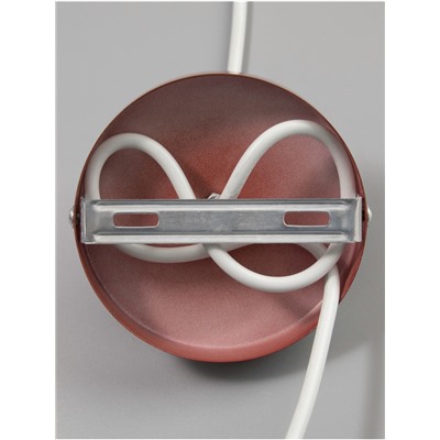 Светильник Timothy 1×40 Вт Е27 пр-1 м алый 32.5×32.5×12 см