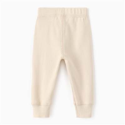 Штанишки детские MINAKU: Basic Line BABY, рост 62-68 см, бежевые