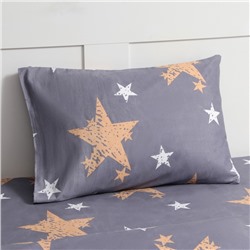 Постельное бельё евро Newday «Мгновение», полисатин