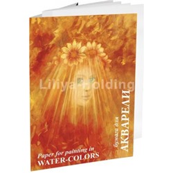 Папка для акварели А4 10л "Флора" П-0279 Лилия Холдинг