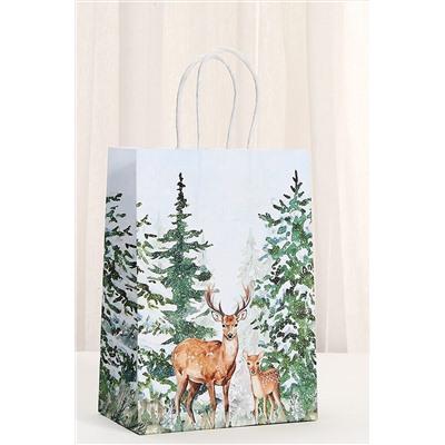 Набор крафт-пакетов подарочных новогодних 3 шт НАТАЛИ, 1218138