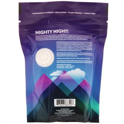 Little Moon Essentials, Sleep Comes Easy, Sleep-Inspiring Mineral Bath Salt, 13.5 oz (383 g)
