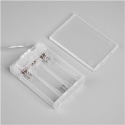 Фигура световая «Звезда плетенная», 30×30×7 см, 30 LED, батарейки ААх3 (не в комплекте), свечение тёплое белое