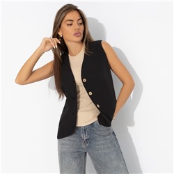 Жилет из костюмной ткани, Залог успеха (black)