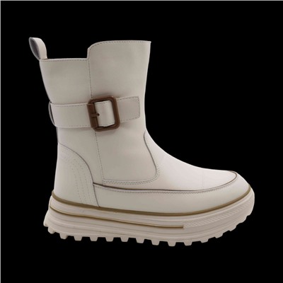 Ботинки на меху VP07-2 бежевые