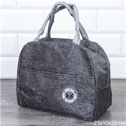 Сумка с эффектом сохранения холода, тепла/термосумка / DFB122gray /уп 200/ 23x10x20 см, 5,5 л